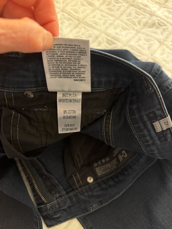 Citizens Of Humanity Women's Slim Straight Jeans — Black - Picture 5 of 11